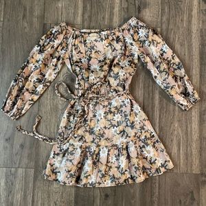 Off the shoulder dress